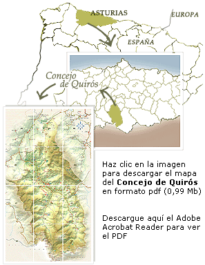 Haz click en la imagen para descargar el mapa del Concejo de Quirós en PDF (1 mb) 
