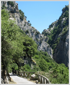 Senda del Oso - Ruta Cicloturista - Entrada a Valdemurio
