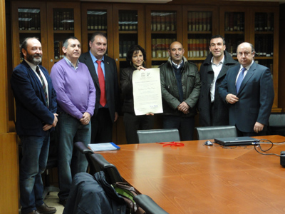 Diploma Parque Natural Ubiñas-La Mesa Reserva de la Biosfera.