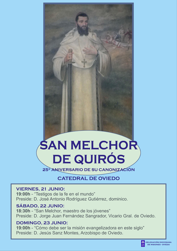 25 aniversario Canonización de San Melchor